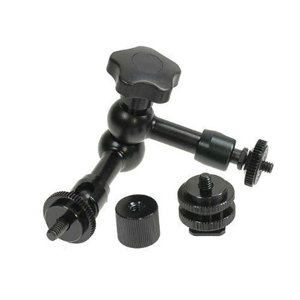 7" Adjustable Articulating Magic Arm + C/U Type Clamp for Camera LCD Monitor Flash Light Photography Accessories Fotograficas
7" Adjustable Articulating Magic Arm + C/U Type Clamp for Camera LCD Monitor Flash Light Photography Accessories Fotograficas