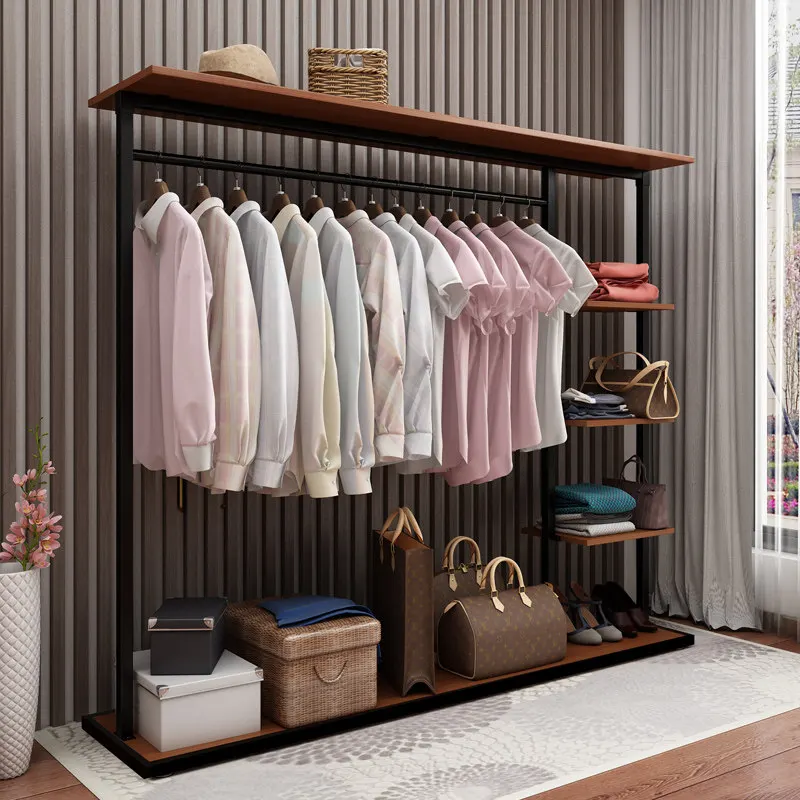 Coat rack floor-to-ceiling bedroom hanger home Nordic indoor combination simple clothes storage rack Internet celebrity
Coat rack floor-to-ceiling bedroom hanger home Nordic indoor combination simple clothes storage rack Internet celebrity