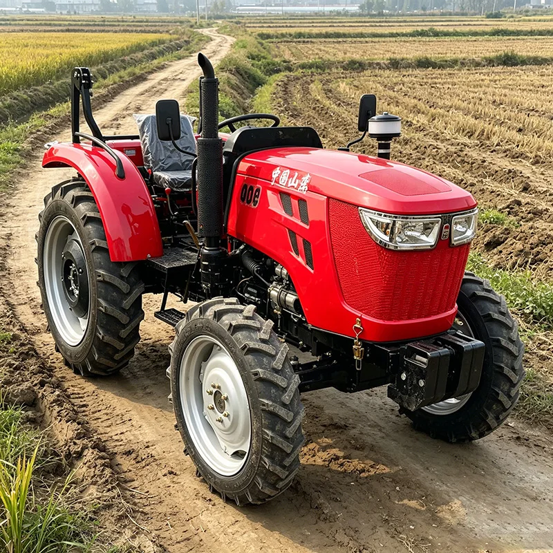 Customized Multifunctional four-wheel rotary tiller, 60 HP wheeled tractor, reinforced farm cultivator
Customized Multifunctional four-wheel rotary tiller, 60 HP wheeled tractor, reinforced farm cultivator