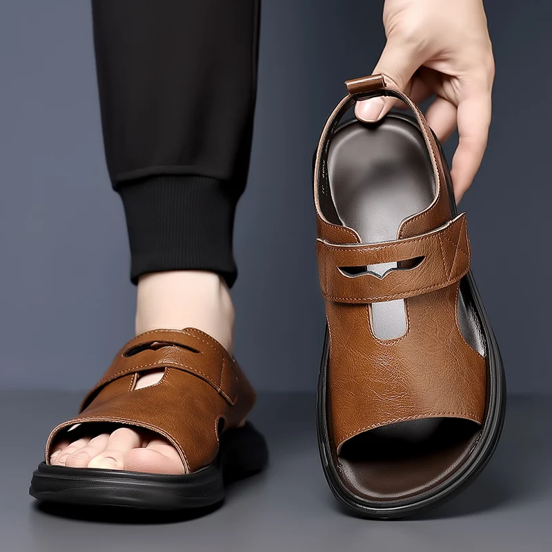 Holiday Travel Men Summer Flat Sandals Comfort Anti Slip Wear Long Distance Outdoor Trip Walking Shoes
Holiday Travel Men Summer Flat Sandals Comfort Anti Slip Wear Long Distance Outdoor Trip Walking Shoes