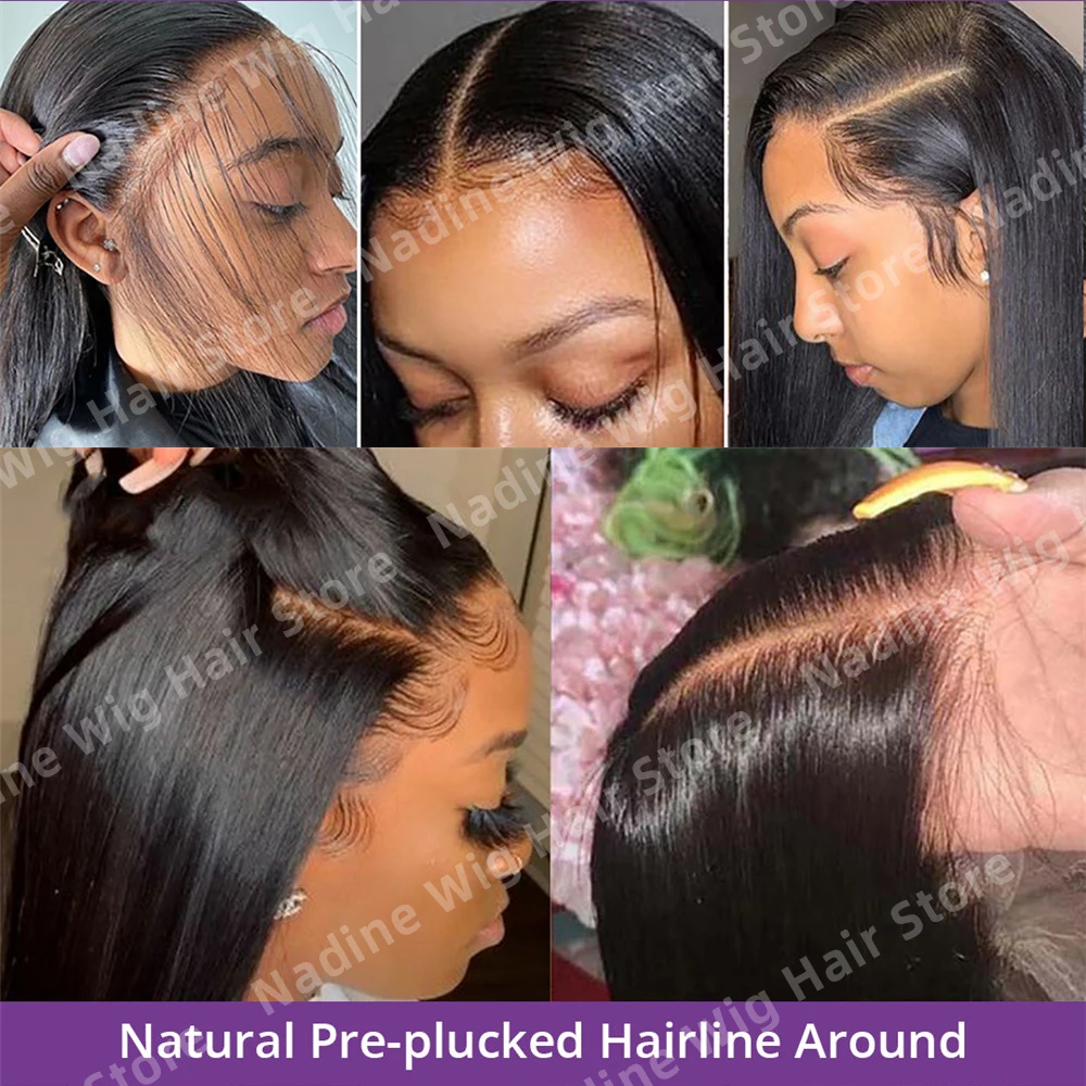 30-40 Inch Bone Straight HD Transparent Lace Frontal Wig 13x4 13x6 For Black Women 360 Pre-Plucked Human Hair Lace Front Wig
30-40 Inch Bone Straight HD Transparent Lace Frontal Wig 13x4 13x6 For Black Women 360 Pre-Plucked Human Hair Lace Front Wig