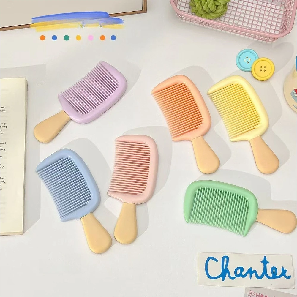 2PCS Cute Ice Cream Color Pocket Hair Comb, Anti-static Medium Tooth Hairbrush, Portable Travel Hair Styling Comb for Women
2PCS Cute Ice Cream Color Pocket Hair Comb, Anti-static Medium Tooth Hairbrush, Portable Travel Hair Styling Comb for Women
