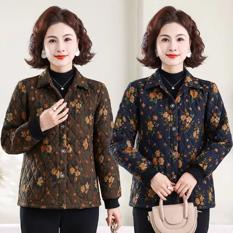 Теплое хлопковое пальто для женщин среднего и старшего возраста, осенне-зимнее, модное, повседневное, удобное, с хлопковым воротником-стойкой
Теплое хлопковое пальто для женщин среднего и старшего возраста, осенне-зимнее, модное, повседневное, удобное, с хлопковым воротником-стойкой