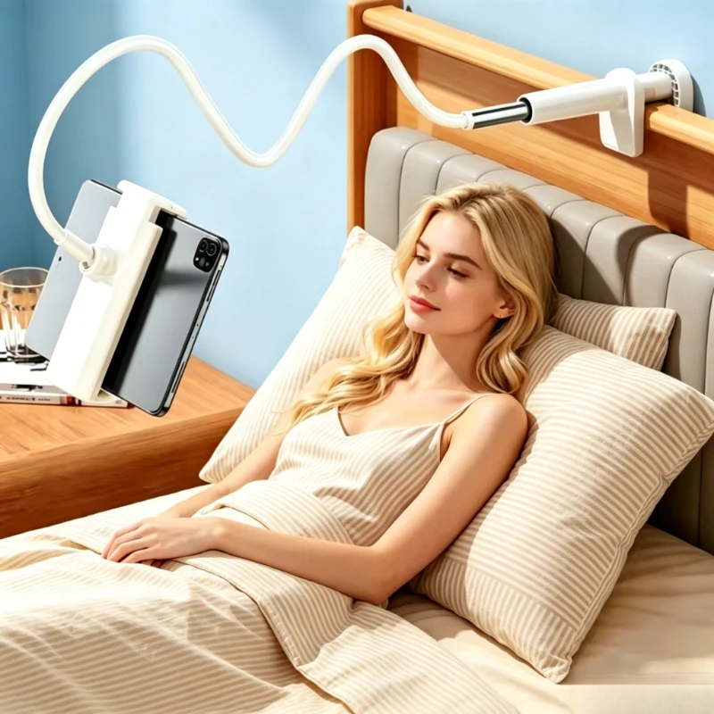 2PCS 70CM Swing Arm Phone Tablet Holder, Multi-angle Adjustable Lazy Bracket for Bed Desktop Watching
2PCS 70CM Swing Arm Phone Tablet Holder, Multi-angle Adjustable Lazy Bracket for Bed Desktop Watching