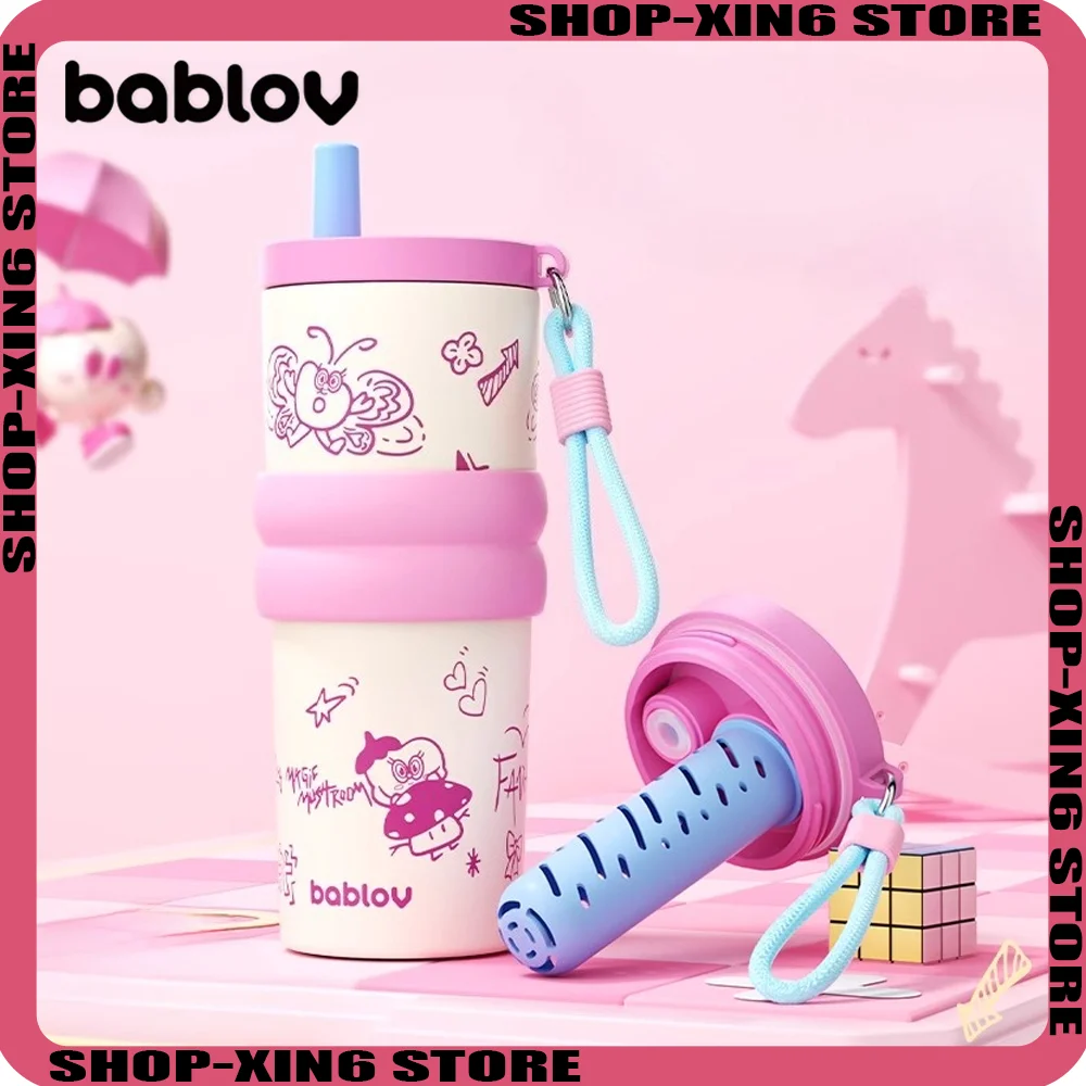 Bablov 610ML Large Capacity Straw Cup Insulated and Cold Cup Stainless Steel Inner Liner Portable Car Office Coffee Cup Gift
Bablov 610ML Large Capacity Straw Cup Insulated and Cold Cup Stainless Steel Inner Liner Portable Car Office Coffee Cup Gift