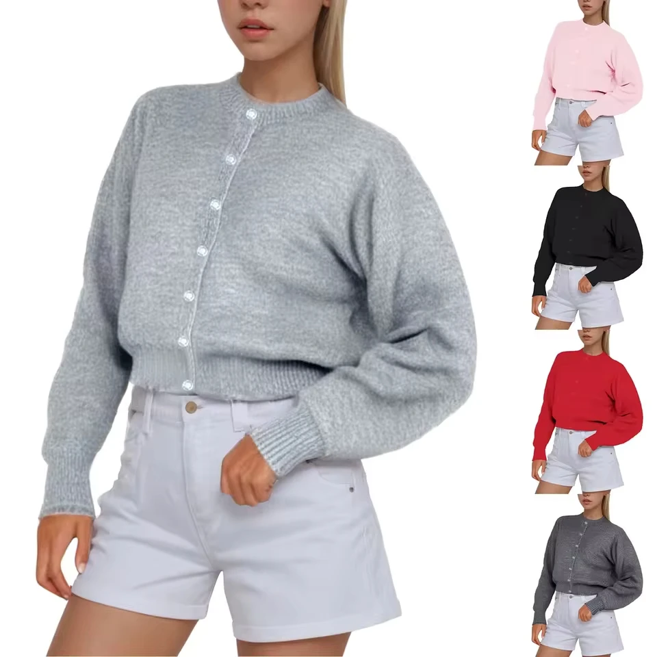 Women'S Button Down Cropped Cardigan Sweater Long Sleeve Lightweight Knitted Pullover Clothing Tops Women'S
Women'S Button Down Cropped Cardigan Sweater Long Sleeve Lightweight Knitted Pullover Clothing Tops Women'S