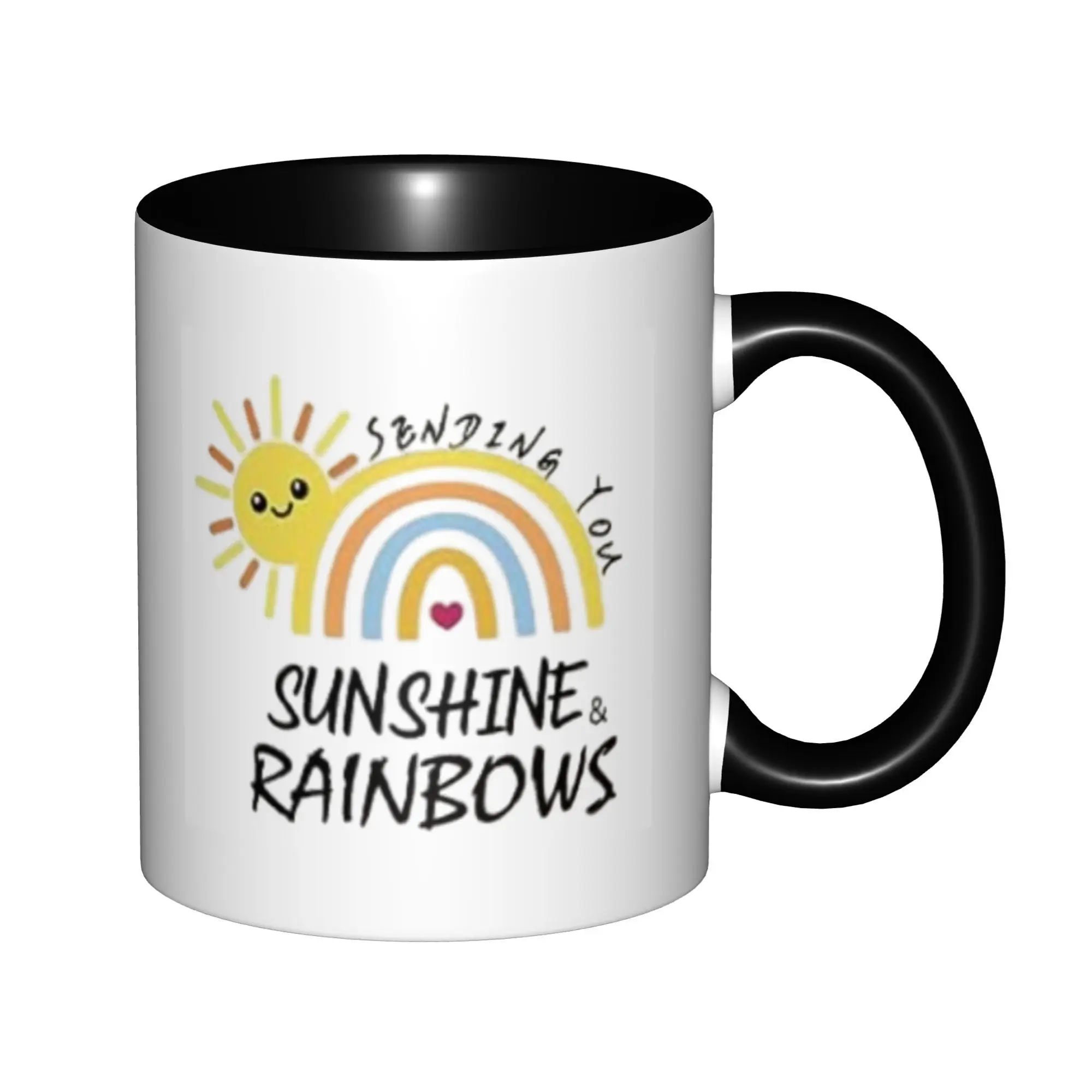 Sending You Sunshine Rainbows Get Well Soon Gifts Mugs With Black Handle Birthday Coffee Mugs Ceramic Tea Cups 11oz
Sending You Sunshine Rainbows Get Well Soon Gifts Mugs With Black Handle Birthday Coffee Mugs Ceramic Tea Cups 11oz