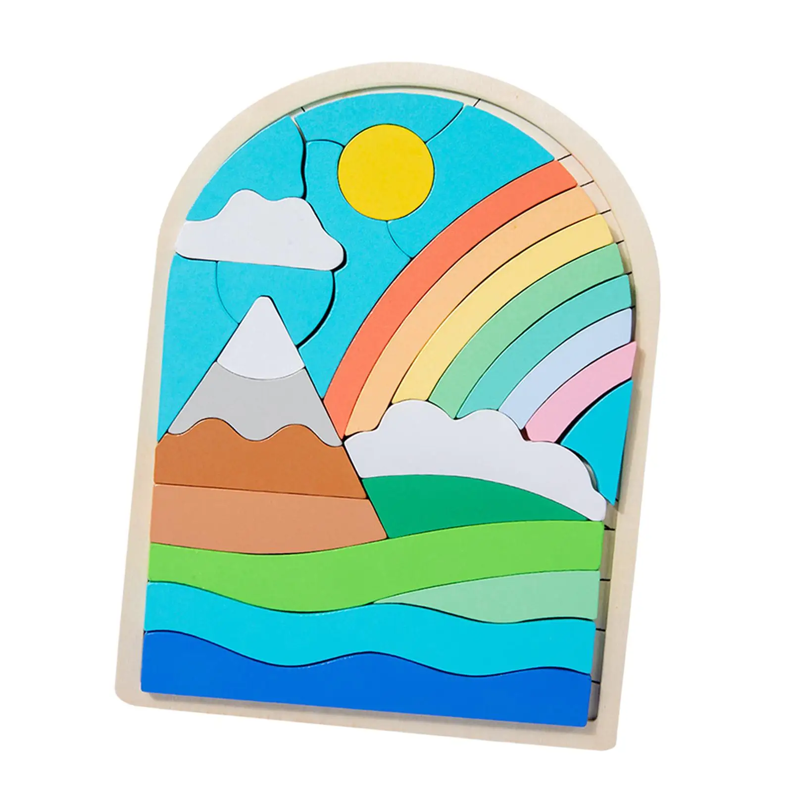 Wooden Jigsaw Puzzle, Colors and Shapes Cognition Montessori Toys for Kids, Age 4+ Years Old, Baby Toddlers
Wooden Jigsaw Puzzle, Colors and Shapes Cognition Montessori Toys for Kids, Age 4+ Years Old, Baby Toddlers