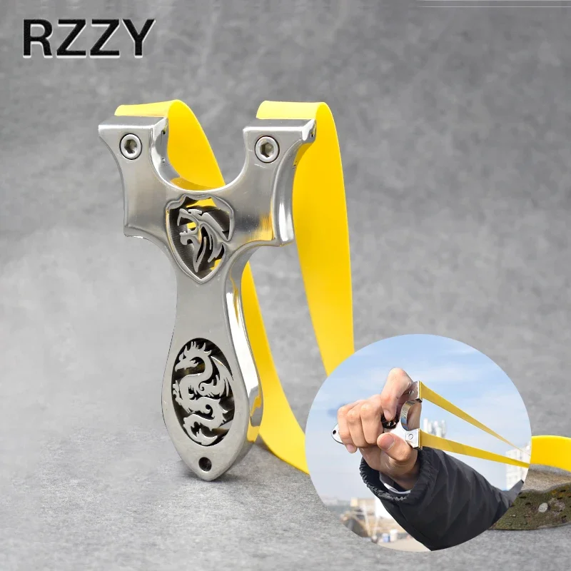 Stainless Steel Sports Slingshot High Quality Hunting Slingshot with Rubber Band Catapult Outdoor Shooting Accessories
Stainless Steel Sports Slingshot High Quality Hunting Slingshot with Rubber Band Catapult Outdoor Shooting Accessories
