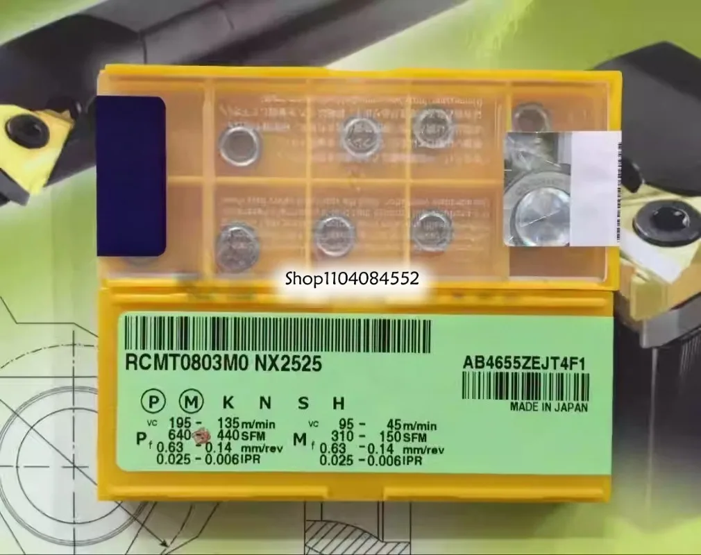 100% оригинальные японские твердосплавные вставки с ЧПУ RCMX1003MO RCMT0803MO NX2525, гарантия качества
100% оригинальные японские твердосплавные вставки с ЧПУ RCMX1003MO RCMT0803MO NX2525, гарантия качества