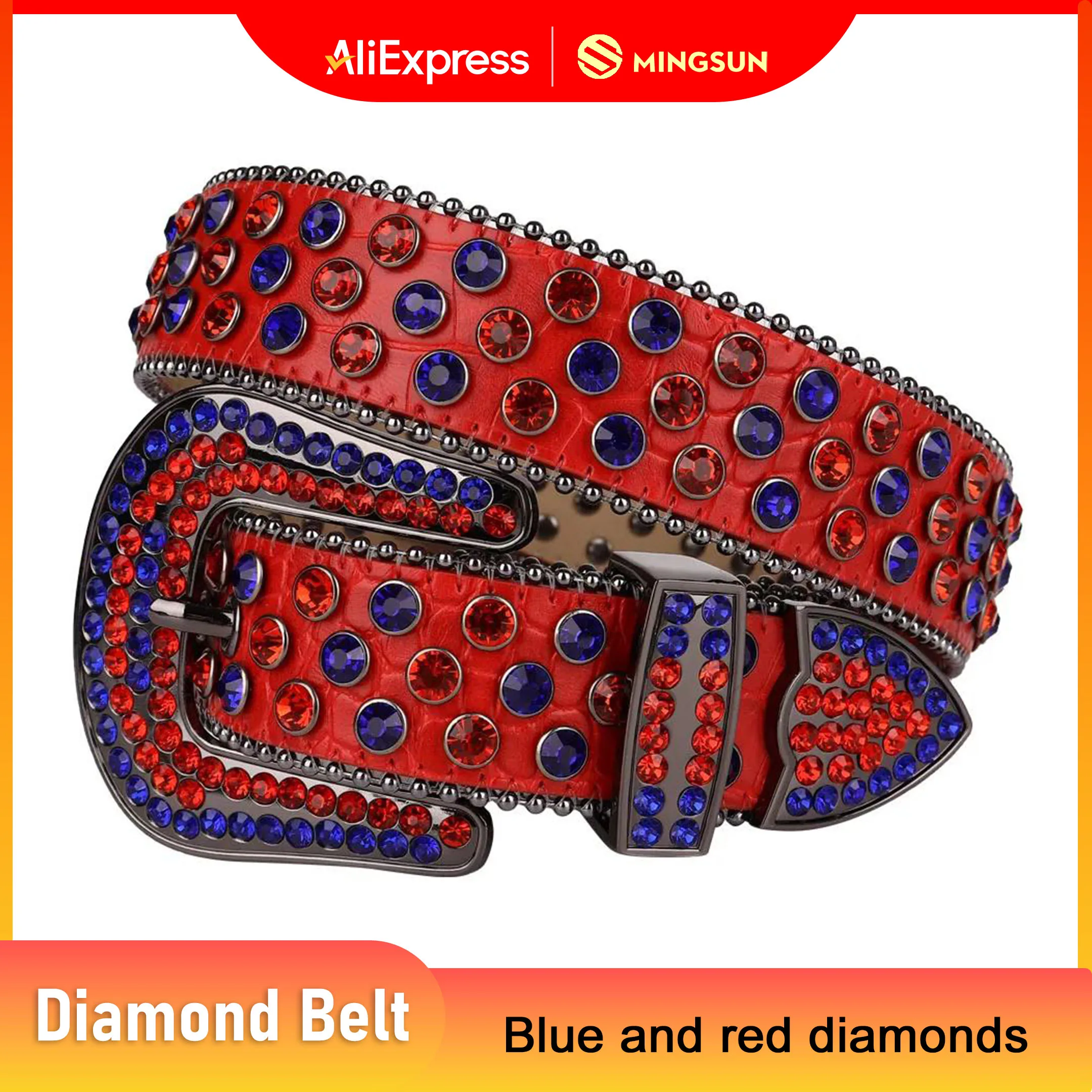 Punk Rhinestone Belts Female Male Fashion Western Jeans Diamond Leather Belt Y2k Designer Crystal Studded Strap Cintos Feminino
Punk Rhinestone Belts Female Male Fashion Western Jeans Diamond Leather Belt Y2k Designer Crystal Studded Strap Cintos Feminino