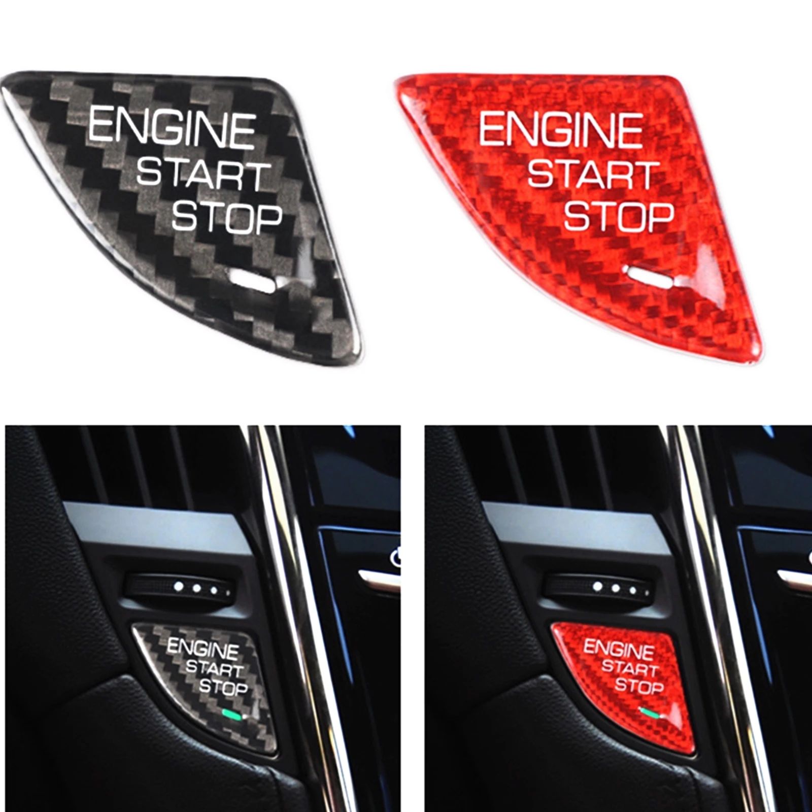 Pop For Cadillac ATS ATS-L 2014-2019 Black Carbon Fiber Engine Start Stop Button Cover Trim
Pop For Cadillac ATS ATS-L 2014-2019 Black Carbon Fiber Engine Start Stop Button Cover Trim