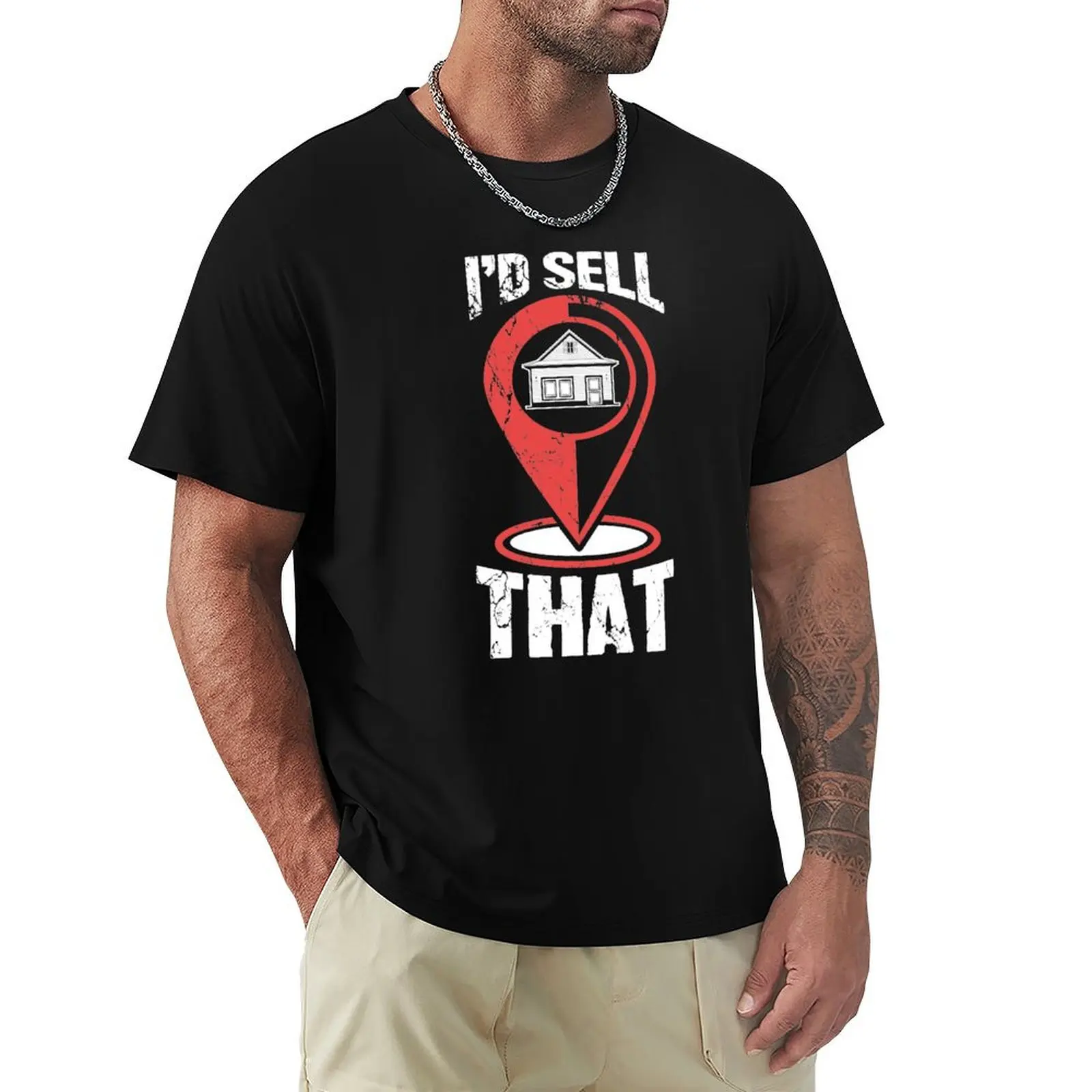 I'd Sell That Funny Real Estate Agent T-Shirt Athletic Quick Dry T-Shirt for Men
I'd Sell That Funny Real Estate Agent T-Shirt Athletic Quick Dry T-Shirt for Men