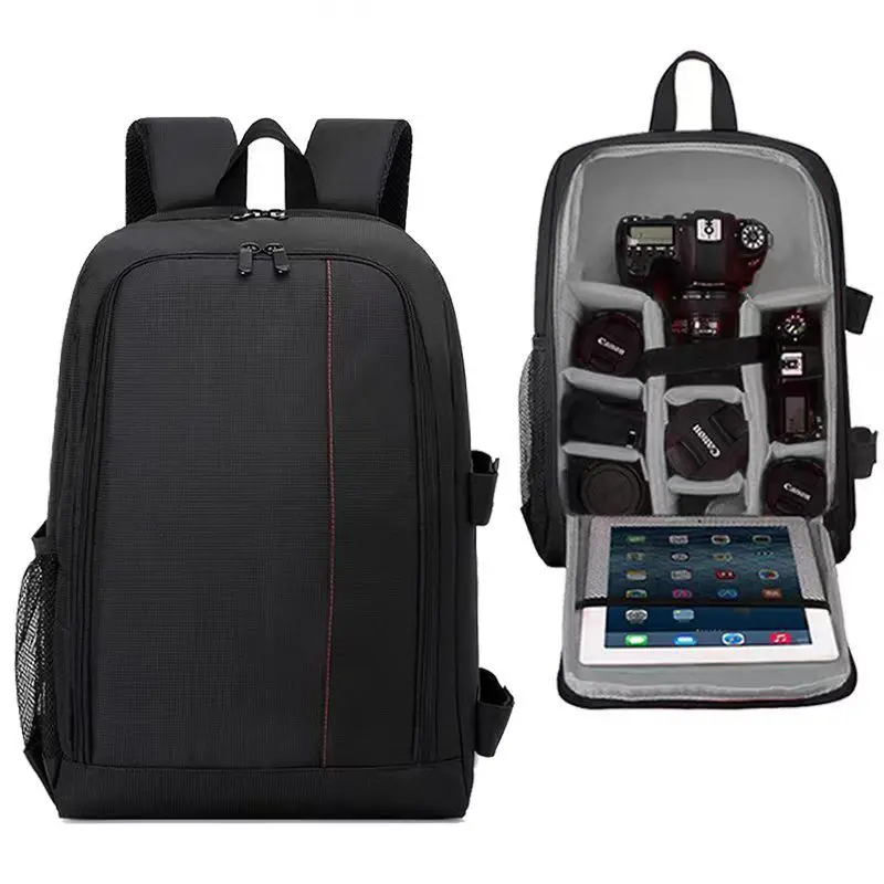 Shoulder camera bag backpack suitable for Canon, Nikon, Sony digital mirrorless camera bag, lightweight, professional, large cap
Shoulder camera bag backpack suitable for Canon, Nikon, Sony digital mirrorless camera bag, lightweight, professional, large cap