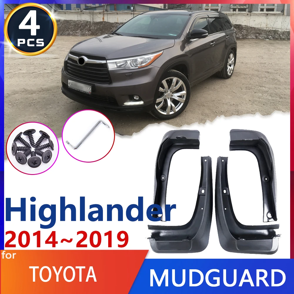 For Toyota Highlander XU50 MK3 3th 3Gen 2014~2019 2015 Car Fender Mud Flap Mudguards Mudflaps Splash Guards Goods Auto Parts
For Toyota Highlander XU50 MK3 3th 3Gen 2014~2019 2015 Car Fender Mud Flap Mudguards Mudflaps Splash Guards Goods Auto Parts