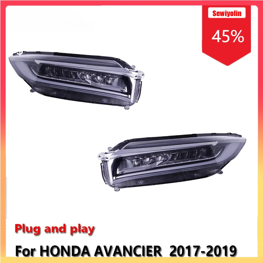 Car LED Headlight Automobile Parts For HONDA AVANCIER 2017-2019 Fog DRL Brake Turn Signal Lamp Plug and Play
Car LED Headlight Automobile Parts For HONDA AVANCIER 2017-2019 Fog DRL Brake Turn Signal Lamp Plug and Play