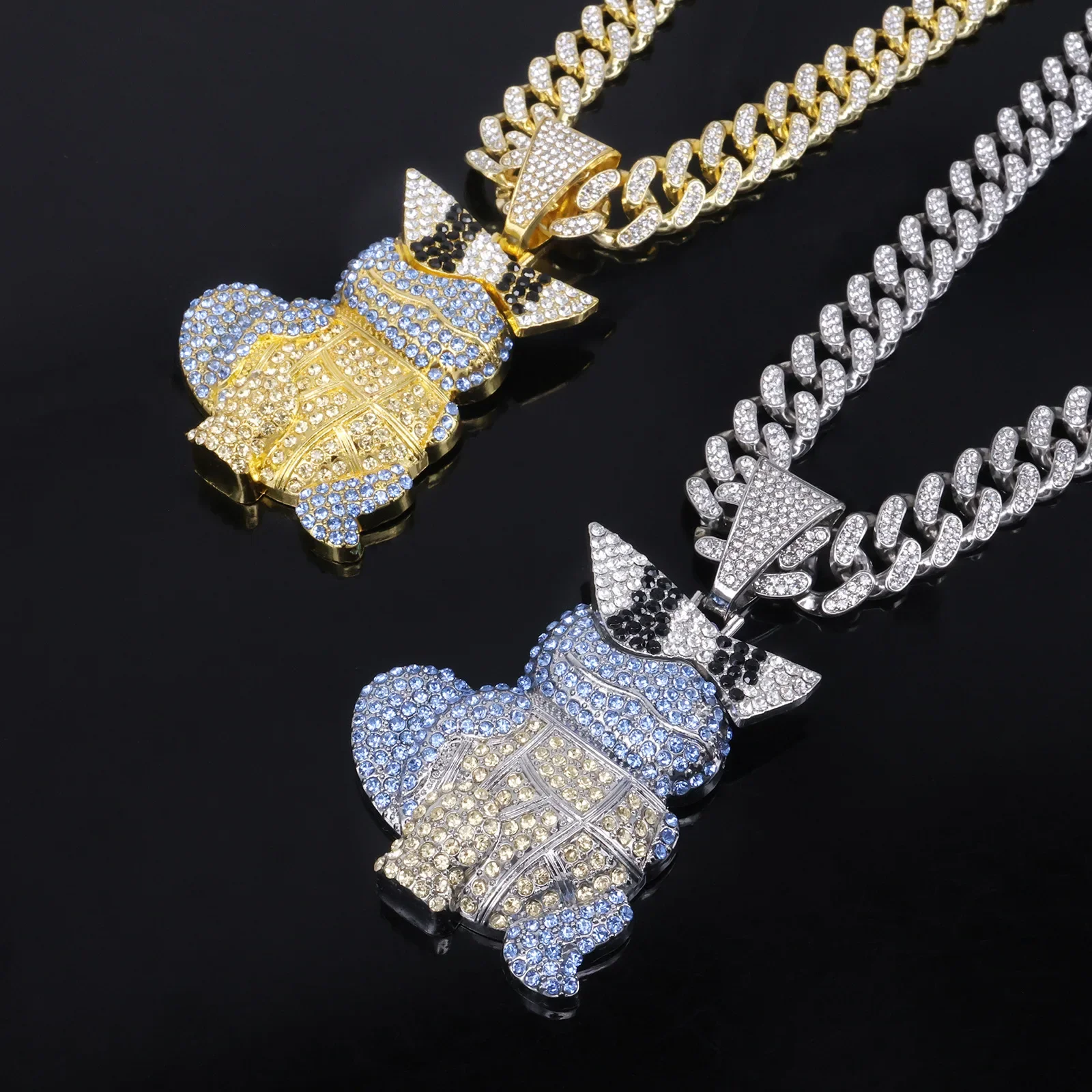 Anime Diamond Squirtle Pendant Necklace Men's and Women's Fashion Cuban Chain, Children's Holiday Gift
Anime Diamond Squirtle Pendant Necklace Men's and Women's Fashion Cuban Chain, Children's Holiday Gift
