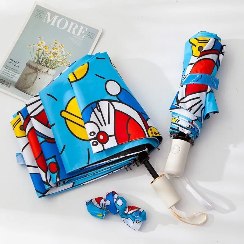 Зонт от солнца Doraemon, милый мультяшный индивидуальный креативный модный складной утолщенный солнцезащитный крем, зонтик от солнца, праздничный подарок
Зонт от солнца Doraemon, милый мультяшный индивидуальный креативный модный складной утолщенный солнцезащитный крем, зонтик от солнца, праздничный подарок