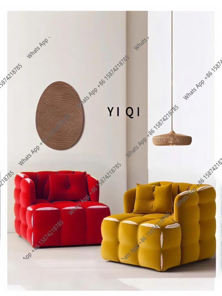 N Living Room Balcony Leisure Chair Fabric Sofa Single Sofa Nordic Light Luxury Modern Designer Sofa Chair
N Living Room Balcony Leisure Chair Fabric Sofa Single Sofa Nordic Light Luxury Modern Designer Sofa Chair