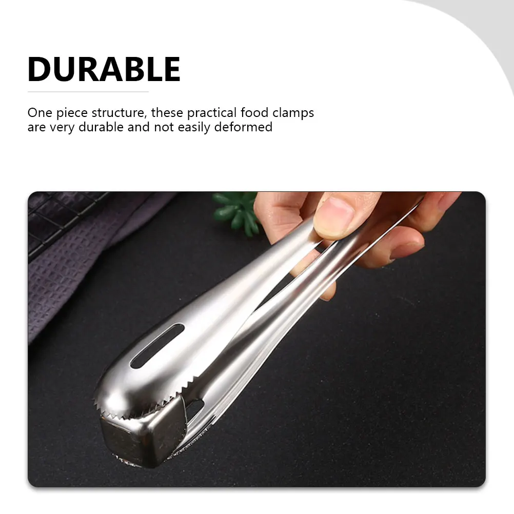 2pcs Stainless Steel Food Clamps Clips For Home Party Breakfast Cooking Steak Serving Tongs Kitchen Gadgets Buffet Dessert
2pcs Stainless Steel Food Clamps Clips For Home Party Breakfast Cooking Steak Serving Tongs Kitchen Gadgets Buffet Dessert
