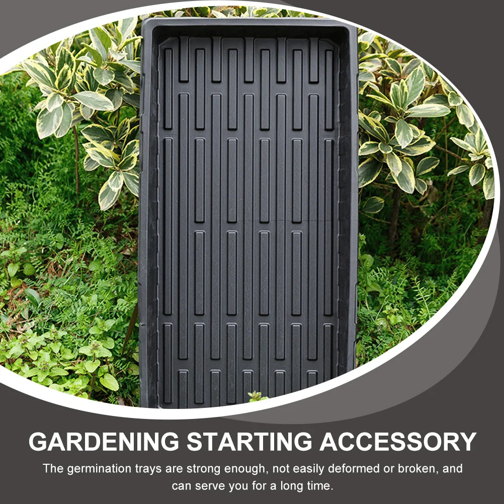 3pcs Germination Trays 10.2X5.5X2In Plastic Seed Starting Tray For Garden Vegetable Flower Seedlings Growing Nursery Planting
3pcs Germination Trays 10.2X5.5X2In Plastic Seed Starting Tray For Garden Vegetable Flower Seedlings Growing Nursery Planting