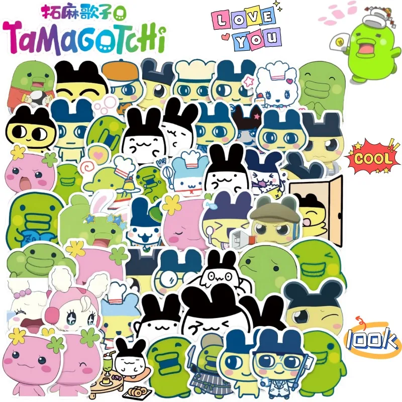 Tamagotchi Mametchi Kuchipatchi Cartoon Cute Graffiti Stickers Creative Secondary Animation Peripheral Decoration Stickers Gift
Tamagotchi Mametchi Kuchipatchi Cartoon Cute Graffiti Stickers Creative Secondary Animation Peripheral Decoration Stickers Gift