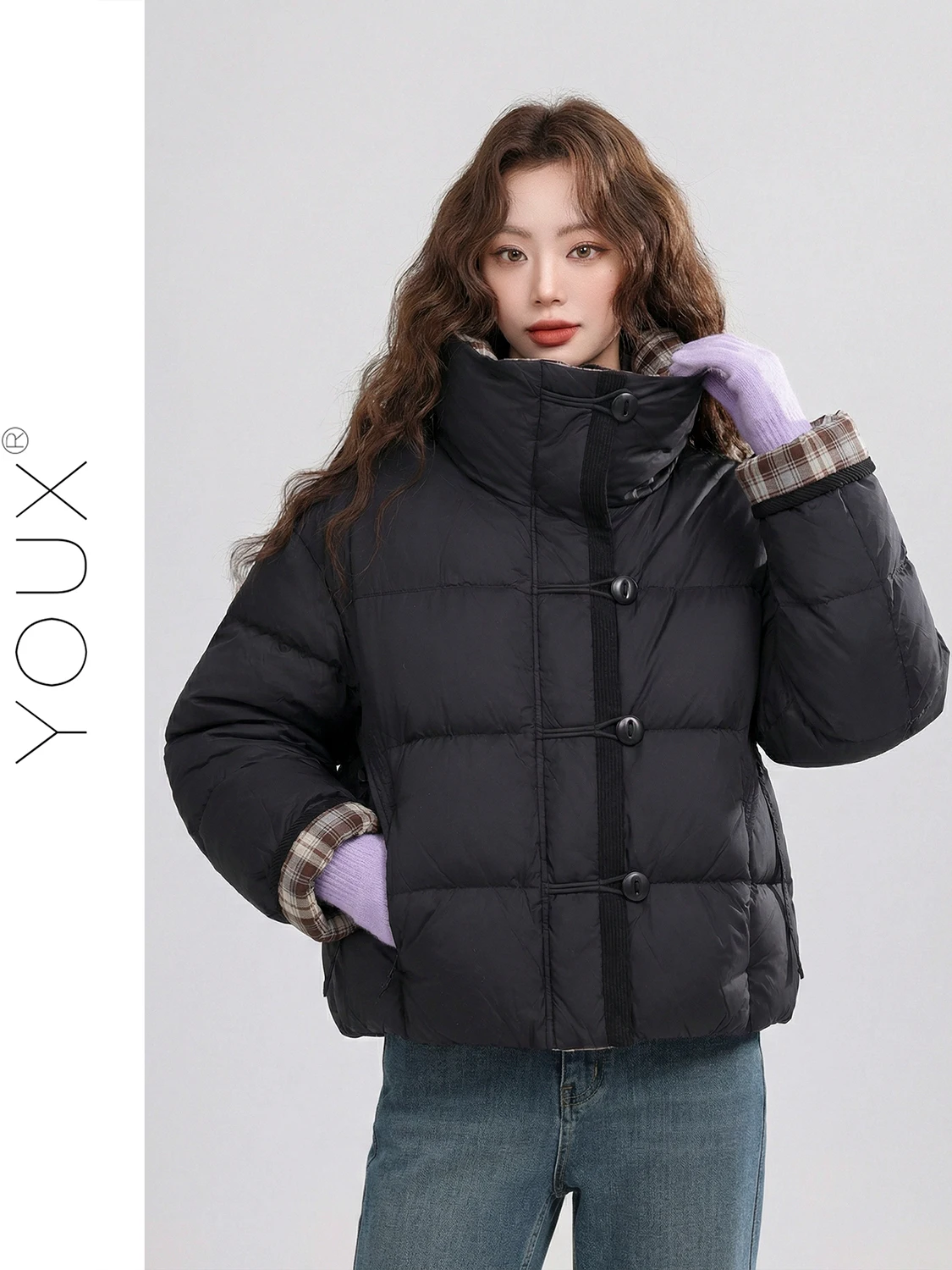 Коллекция к концу года: Женское повседневное теплое пальто с длинными рукавами на молнии, наполненное белым пухом, модель 2 down Jaet Sle Thi
Коллекция к концу года: Женское повседневное теплое пальто с длинными рукавами на молнии, наполненное белым пухом, модель 2 down Jaet Sle Thi