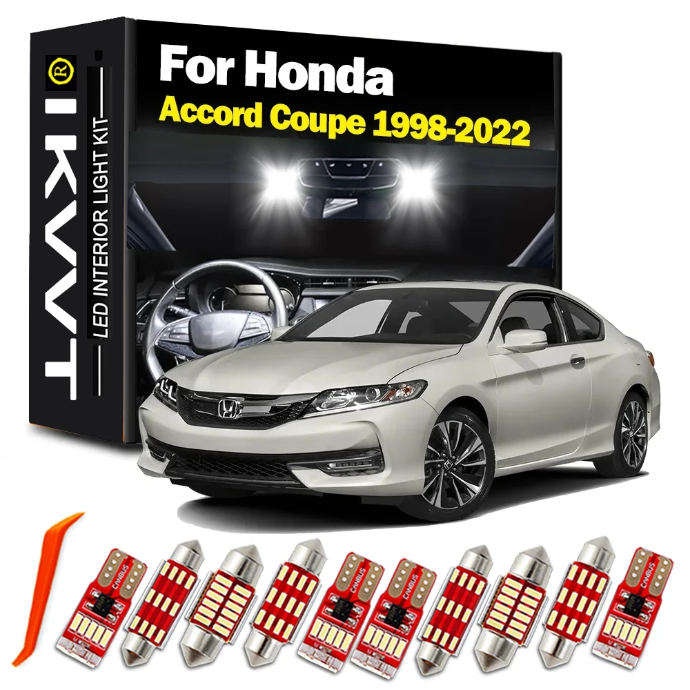 IKVVT для Honda Accord Coupe 1998-2017 2018 2019 2020 2021 bola Viele LED peta Интерьерный купольный комплект Baile Aksesori Mobil Canbus
IKVVT для Honda Accord Coupe 1998-2017 2018 2019 2020 2021 bola Viele LED peta Интерьерный купольный комплект Baile Aksesori Mobil Canbus