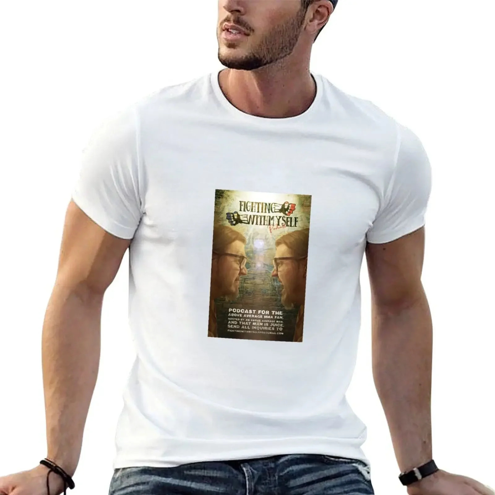 Fighting With Myself poster T-Shirt essential t shirt summer top blue lock for a boy mens graphic t-shirts hip hop
Fighting With Myself poster T-Shirt essential t shirt summer top blue lock for a boy mens graphic t-shirts hip hop