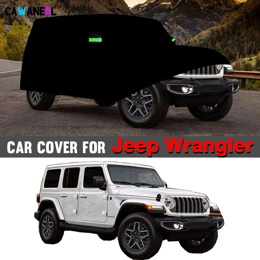 Black Car Cover Sun Rain Snow Paint Protection Waterproof SUV Cover For Jeep Wrangler YJ TJ JK JL 1987-2026
Black Car Cover Sun Rain Snow Paint Protection Waterproof SUV Cover For Jeep Wrangler YJ TJ JK JL 1987-2026