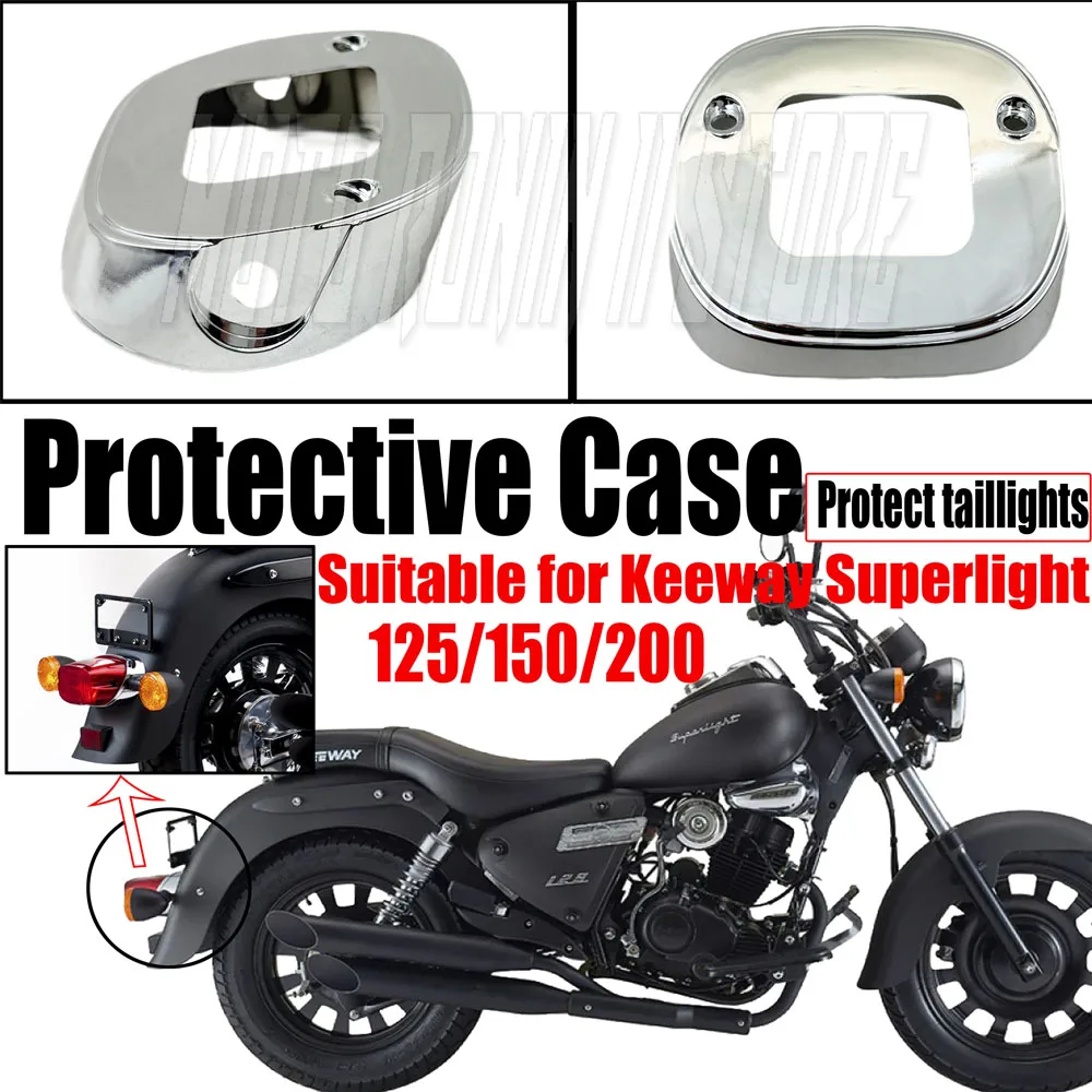 For Keeway Superlight 125 150 200 Rear Tail Brake Light Frame Indicator Mounting Point Taillight Base