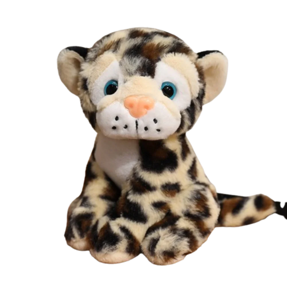 PP Cotton Simulated Leopard Plush Toy Fluffy Sitting Lifelike Leopard Plush Doll Collection Comfortable Animals Stuffed Toys
PP Cotton Simulated Leopard Plush Toy Fluffy Sitting Lifelike Leopard Plush Doll Collection Comfortable Animals Stuffed Toys