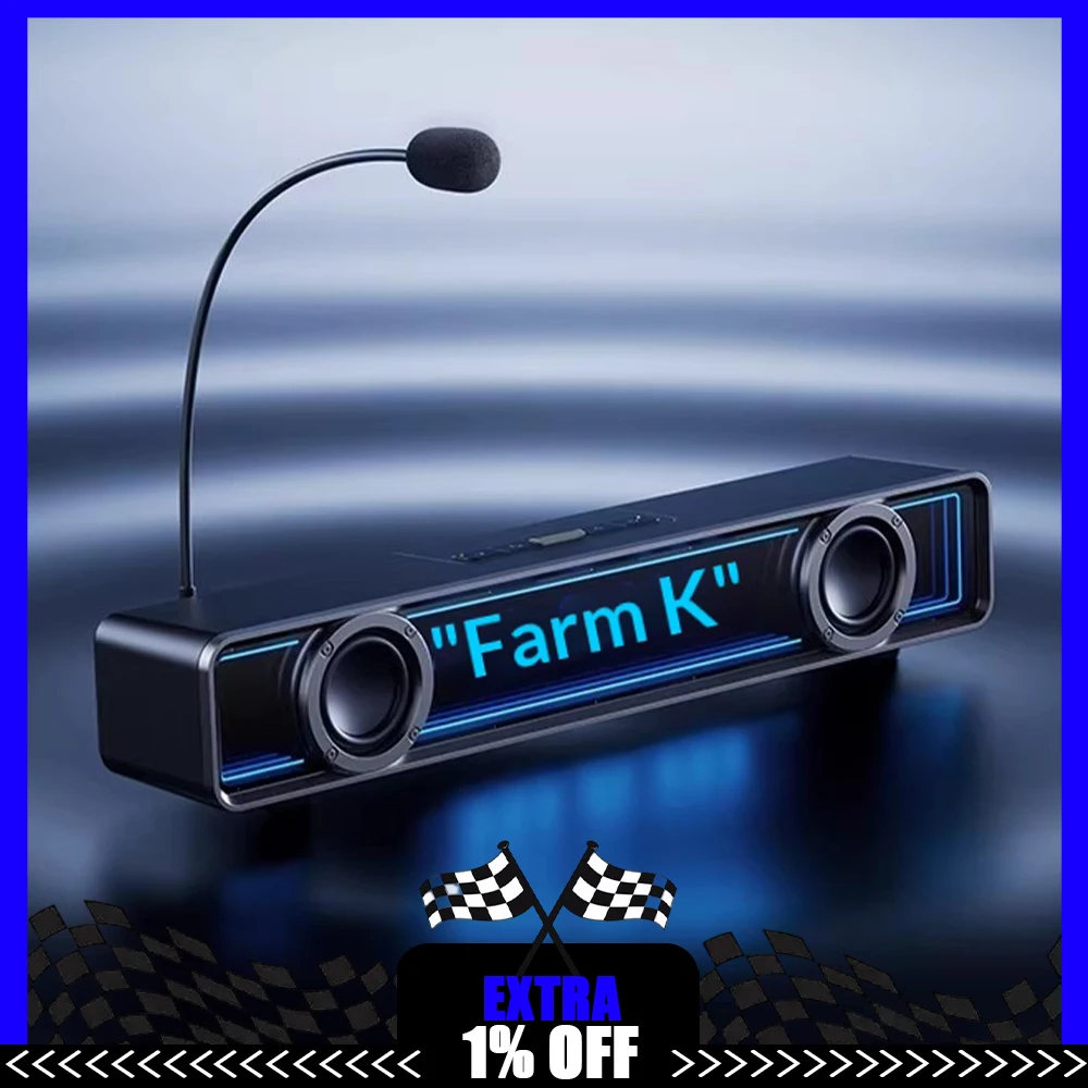 MCHOSE K20 Desktop Music Player 7.1 Surrounding Sound Field Sound Effect Bluetooth Dual mode Connection USB Wired Bluetooth 5.4
MCHOSE K20 Desktop Music Player 7.1 Surrounding Sound Field Sound Effect Bluetooth Dual mode Connection USB Wired Bluetooth 5.4