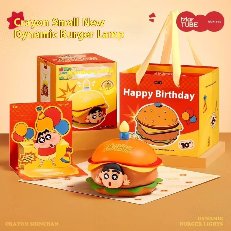 Crayon Shinchan Burger Lamp Birthday Gift Practical Decoration Piece Children's Day Gift For Girlfriend Female Best Friend
Crayon Shinchan Burger Lamp Birthday Gift Practical Decoration Piece Children's Day Gift For Girlfriend Female Best Friend