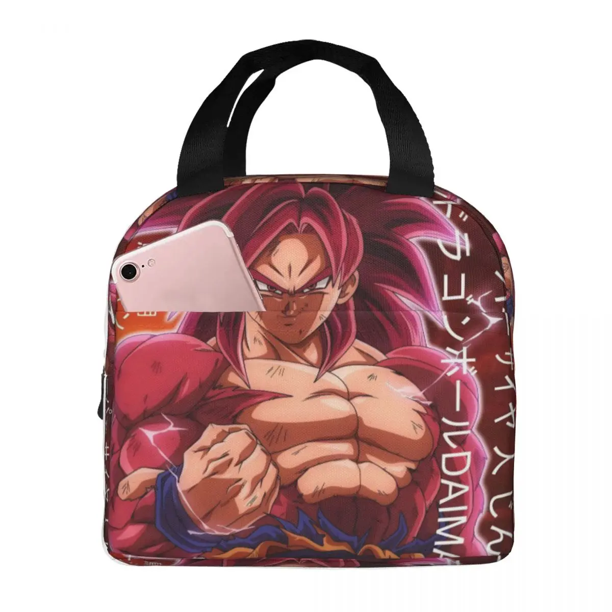 Dragon Ball DAIMA Super Saiyan 4 Insulated Lunch Bags Large Cartoon Lunch Container Cooler Bag Tote Lunch Box Work Travel Women
Dragon Ball DAIMA Super Saiyan 4 Insulated Lunch Bags Large Cartoon Lunch Container Cooler Bag Tote Lunch Box Work Travel Women