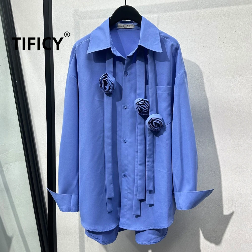 High Street Dark Three-dimensional Floral Ribbon Shirt Men's Autumn Loose Retro Lazy and Versatile Shirt Men Clothing
High Street Dark Three-dimensional Floral Ribbon Shirt Men's Autumn Loose Retro Lazy and Versatile Shirt Men Clothing