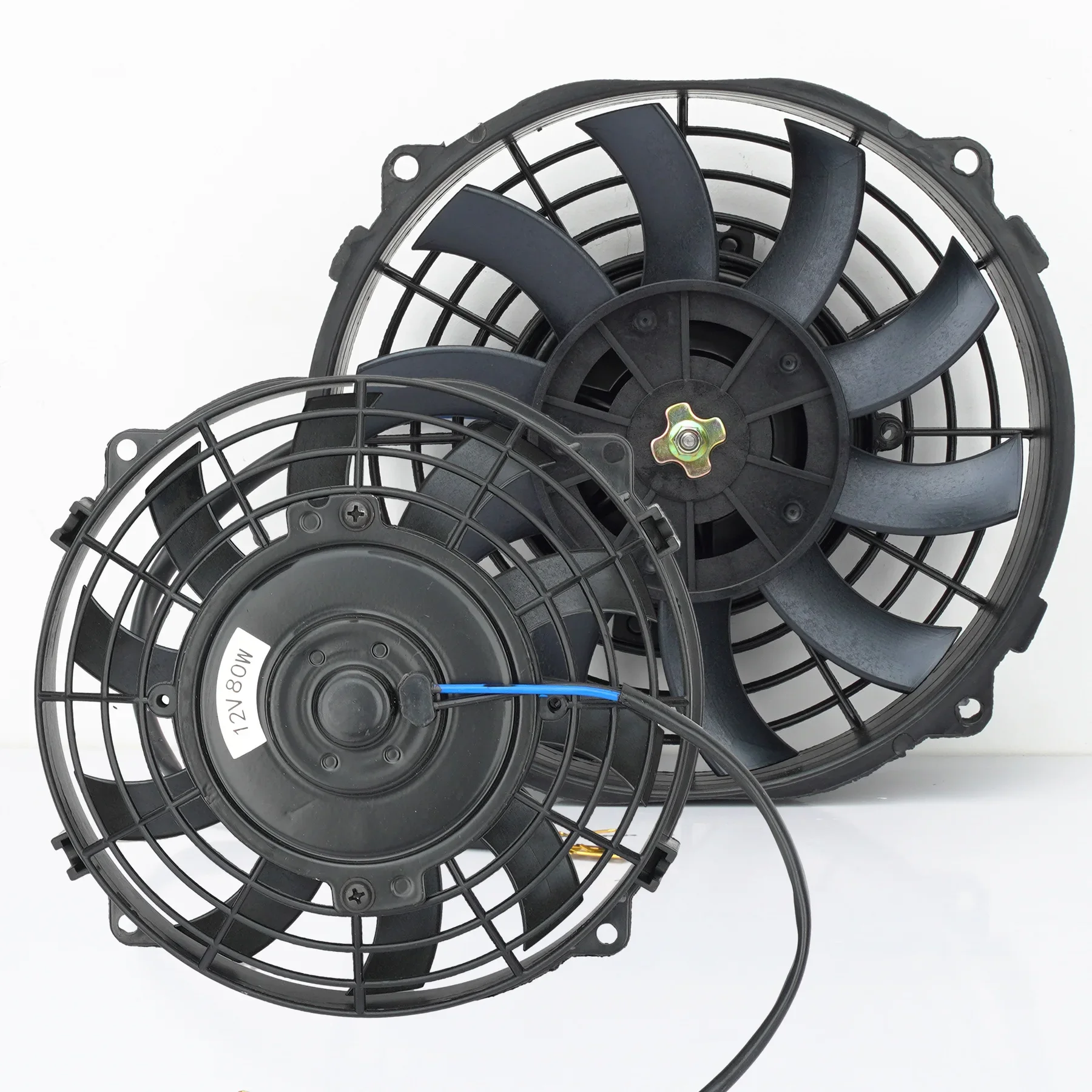 Universal 7/10/12/14 pulgadas 12V 80W/120W aire acondicionado de coche radiador electrónico ventilador de refrigeración hoja Kit
Universal 7/10/12/14 pulgadas 12V 80W/120W aire acondicionado de coche radiador electrónico ventilador de refrigeración hoja Kit