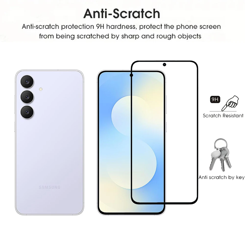 S25FE For Samsung Galaxy S25FE Premium Clear Full Cover Screen Protector Anti Scrap 9H Tempered Glass Screen Protective Film
S25FE For Samsung Galaxy S25FE Premium Clear Full Cover Screen Protector Anti Scrap 9H Tempered Glass Screen Protective Film