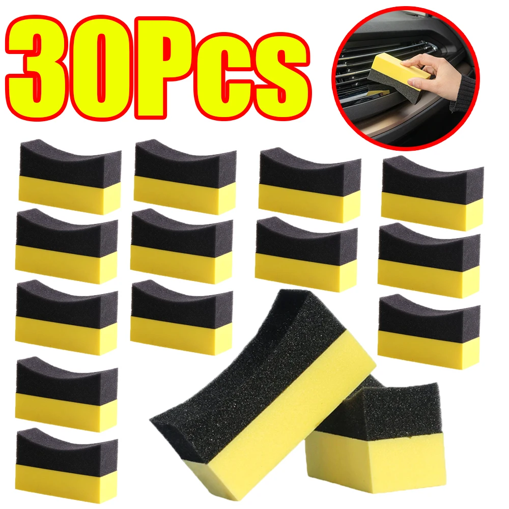 1-30Pcs Car Wheel Hub Cleaning Sponge Waxing Polishing Sponge Wash Cleaning Tool Car for Car Glass, Painted Steel Porcelain
1-30Pcs Car Wheel Hub Cleaning Sponge Waxing Polishing Sponge Wash Cleaning Tool Car for Car Glass, Painted Steel Porcelain