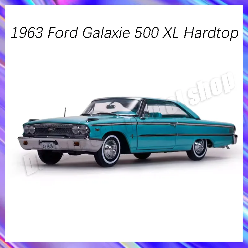 1963 Ford Galaxie 500 XL Hardtop 1:18 Die-Cast Model Car Collection Toy Car Gifts Wholesale
1963 Ford Galaxie 500 XL Hardtop 1:18 Die-Cast Model Car Collection Toy Car Gifts Wholesale