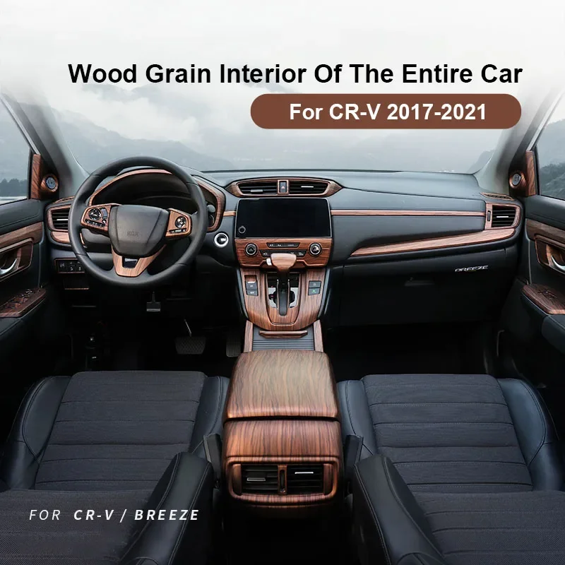 For Honda CRV CR-V 2017 2018 2019 2020 2021 Wood Grain Car Gear Shift Cover Door Panel Dashboard Trim Air Outlet Frame Accessory
For Honda CRV CR-V 2017 2018 2019 2020 2021 Wood Grain Car Gear Shift Cover Door Panel Dashboard Trim Air Outlet Frame Accessory