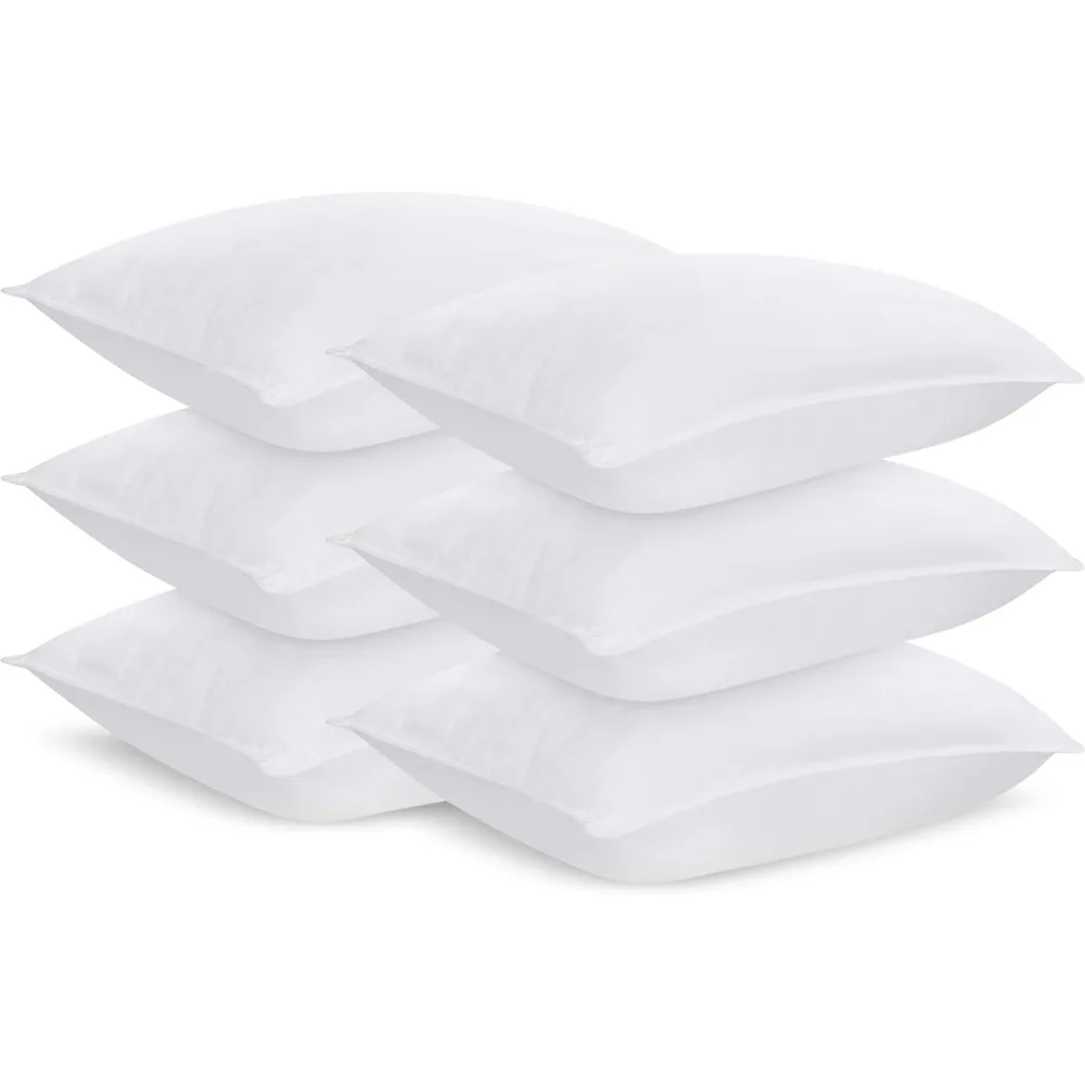 Bed Pillows for Hotel Quality Sleeping Pillows, Cooling and Supportive Pillows for Side, Back and Stomach Sleepers (White, Quee
Bed Pillows for Hotel Quality Sleeping Pillows, Cooling and Supportive Pillows for Side, Back and Stomach Sleepers (White, Quee