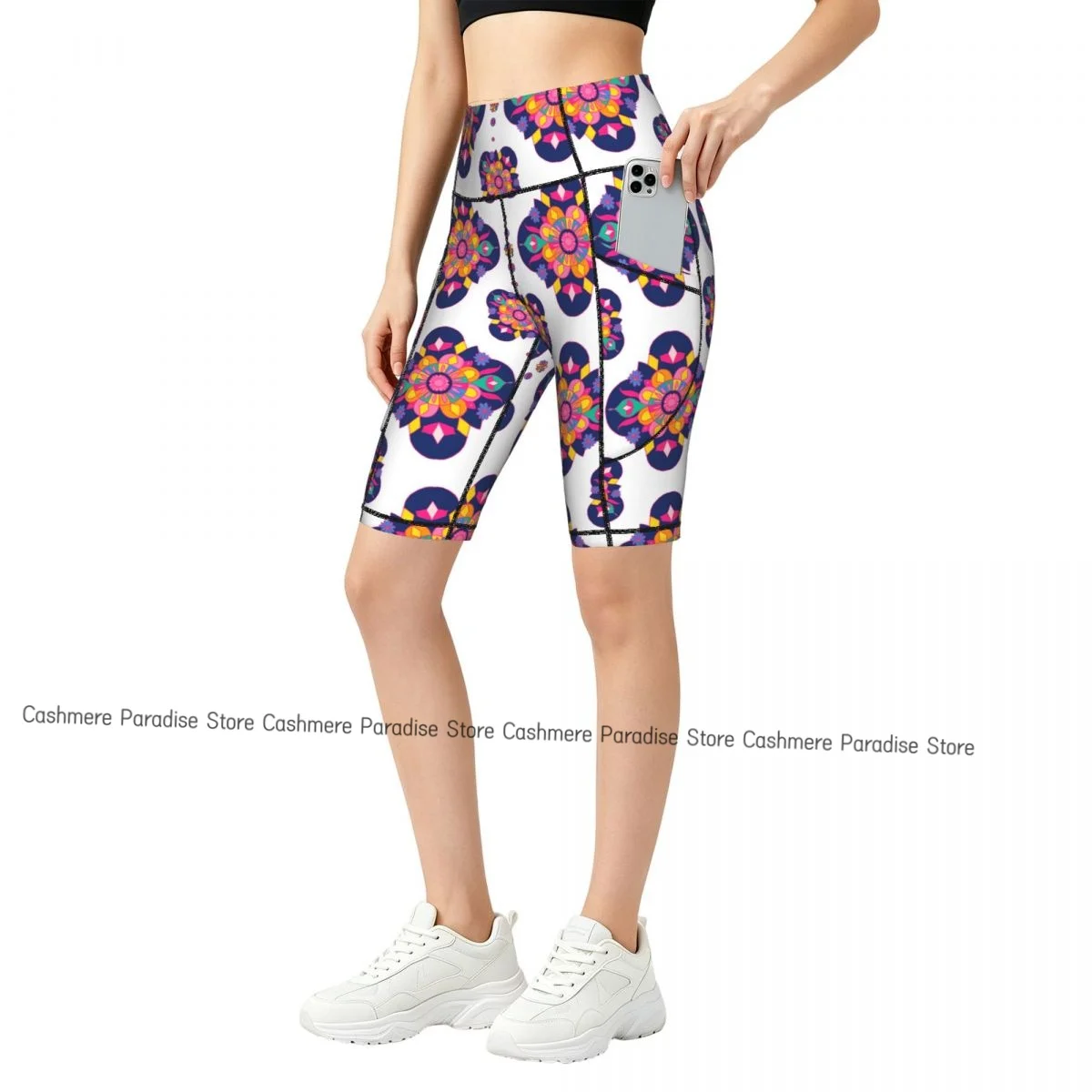 Double Pocket Sports Shorts Women Elastic Slim Indian Pattern Shorts Gym Exercise Running High Waist Yoga Fitness Shorts
Double Pocket Sports Shorts Women Elastic Slim Indian Pattern Shorts Gym Exercise Running High Waist Yoga Fitness Shorts