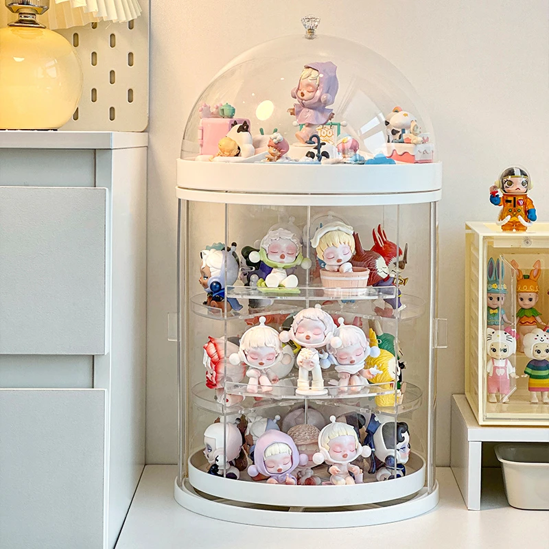 Acrylic Display Stand Storage Rotating Blind Box Dustproof Cover Desktop Doll Ornament Rack Toy Collectible Figure Organizer
Acrylic Display Stand Storage Rotating Blind Box Dustproof Cover Desktop Doll Ornament Rack Toy Collectible Figure Organizer