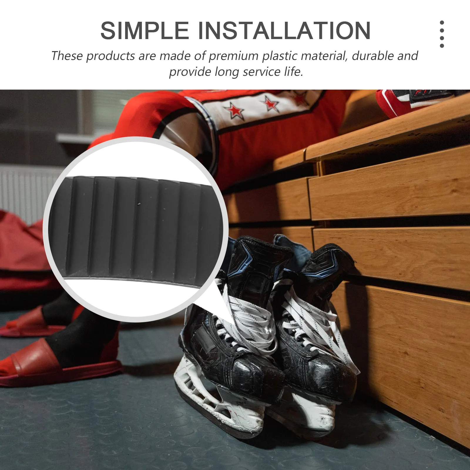 2 комплекта универсальных ремешков для роликовых коньков из высококачественного пластика для надежного крепления обуви, универсальное применение
2 комплекта универсальных ремешков для роликовых коньков из высококачественного пластика для надежного крепления обуви, универсальное применение