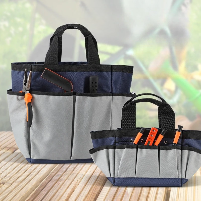 1pcs Tool Bag Oxford Cloth Multi-pocket Tote Type Large Capacity Organizer For Electrician Maintenance
1pcs Tool Bag Oxford Cloth Multi-pocket Tote Type Large Capacity Organizer For Electrician Maintenance