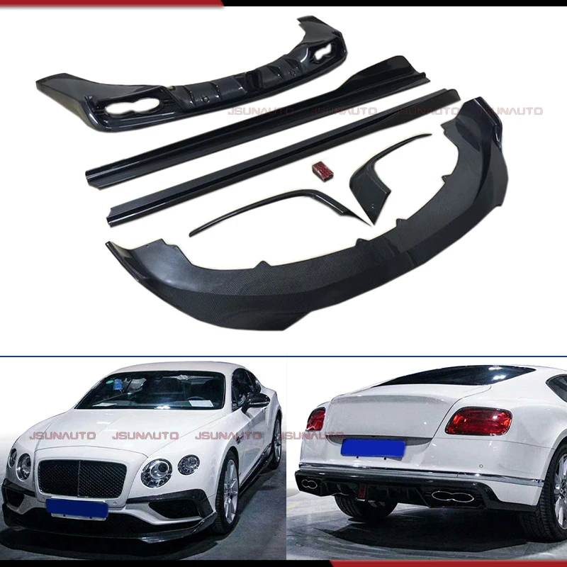 Для Bentley Continental GT 2015-17 передний диффузор из углеродного волокна, боковые юбки, комплект для подтяжки лица в стиле ST, детали для Bentley GT Air Knife
Для Bentley Continental GT 2015-17 передний диффузор из углеродного волокна, боковые юбки, комплект для подтяжки лица в стиле ST, детали для Bentley GT Air Knife