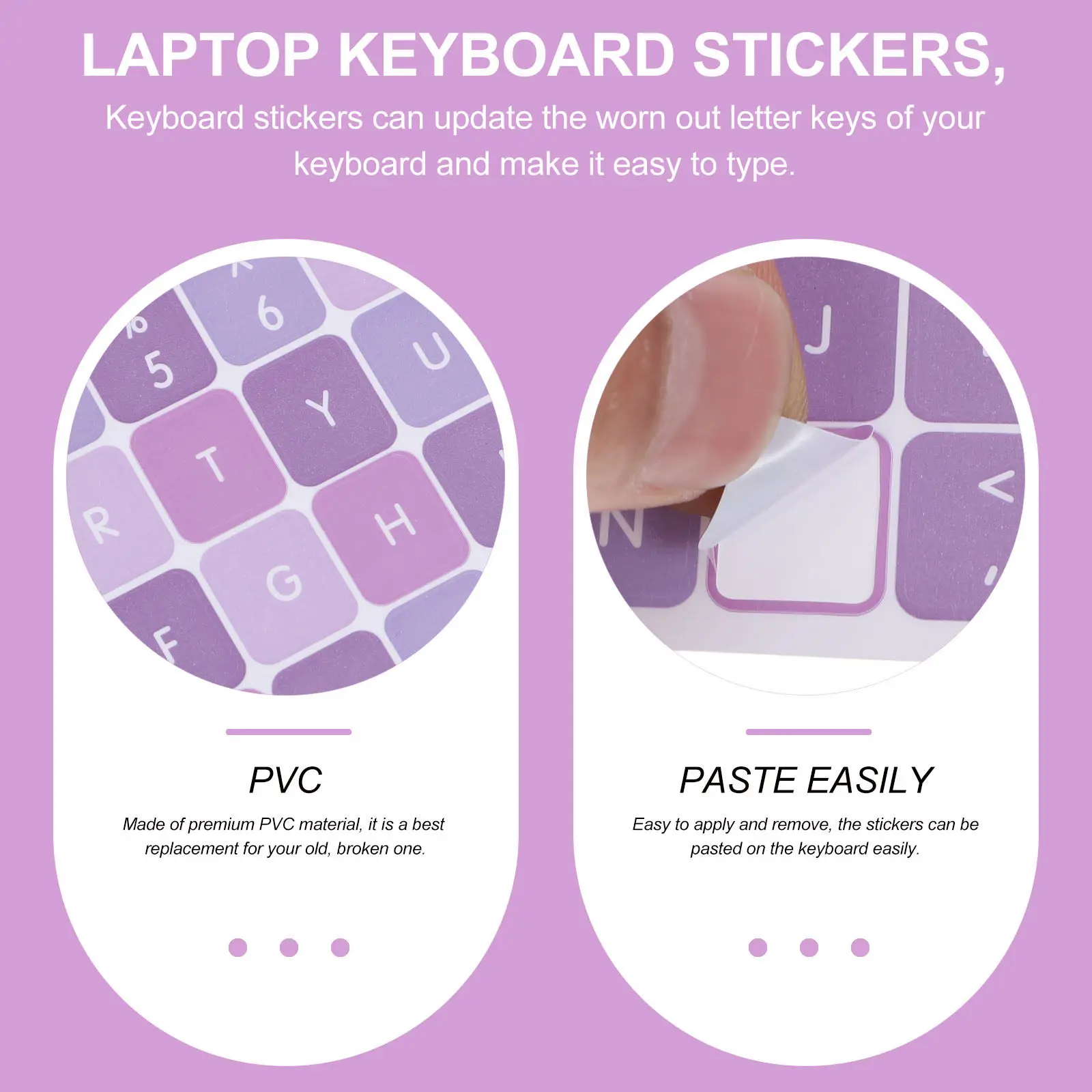 Набор из 6 универсальных наклеек на английскую клавиатуру для ноутбуков и настольных ПК, из ПВХ, для замены клавиш
Набор из 6 универсальных наклеек на английскую клавиатуру для ноутбуков и настольных ПК, из ПВХ, для замены клавиш