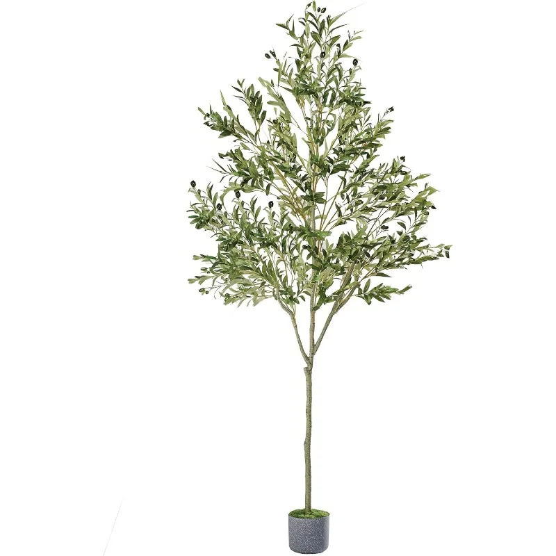 Faux Olive Tree , Artificial Olive Tree Indoor with Realistic Leaves Fruits, Fake Olive Trees Potted Topiary Tree with Dried
Faux Olive Tree , Artificial Olive Tree Indoor with Realistic Leaves Fruits, Fake Olive Trees Potted Topiary Tree with Dried