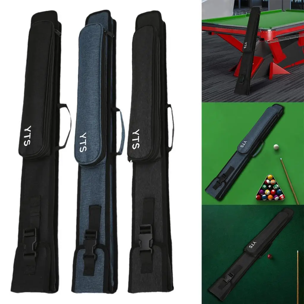 Billiard Pool Cue Case for 1/2 Billiard Stick Lightweight with Shoulder Strap Organizer Wear Resistant Billiard Cue Stick Case
Billiard Pool Cue Case for 1/2 Billiard Stick Lightweight with Shoulder Strap Organizer Wear Resistant Billiard Cue Stick Case